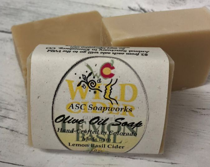 Lemon Basil Cider Soap